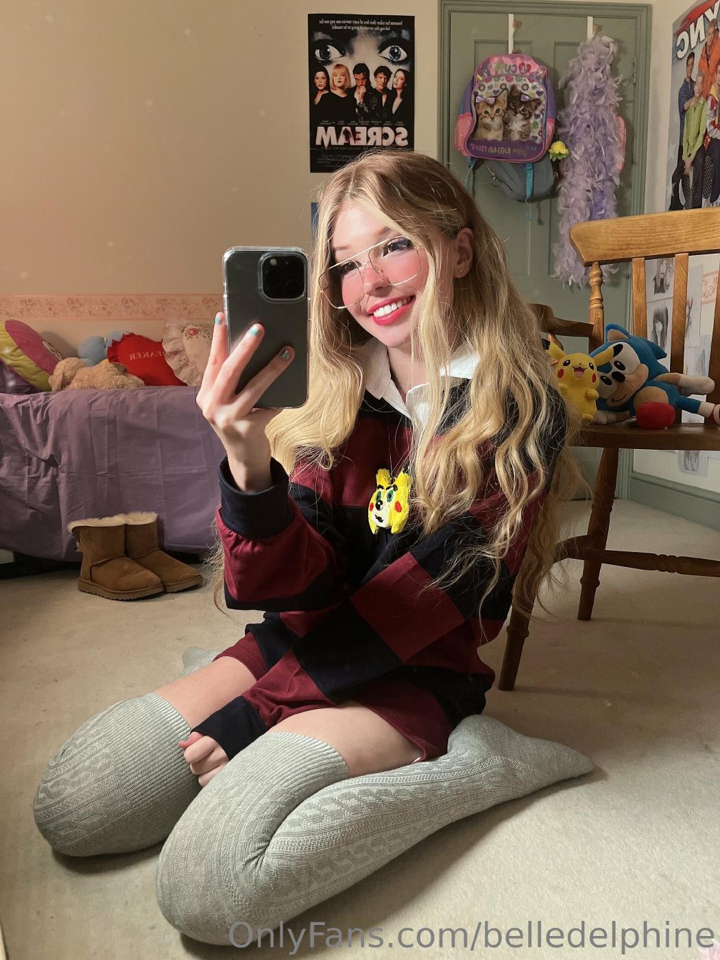 Belle Delphine Thong Ass Sonichu Selfie Onlyfans Set Leaked