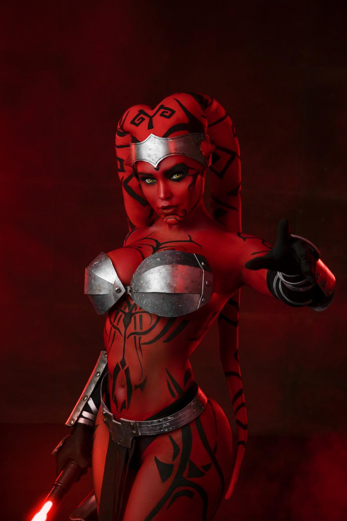 Kalinka Fox Nude Darth Talon Cosplay Patreon Set Leaked Influencers