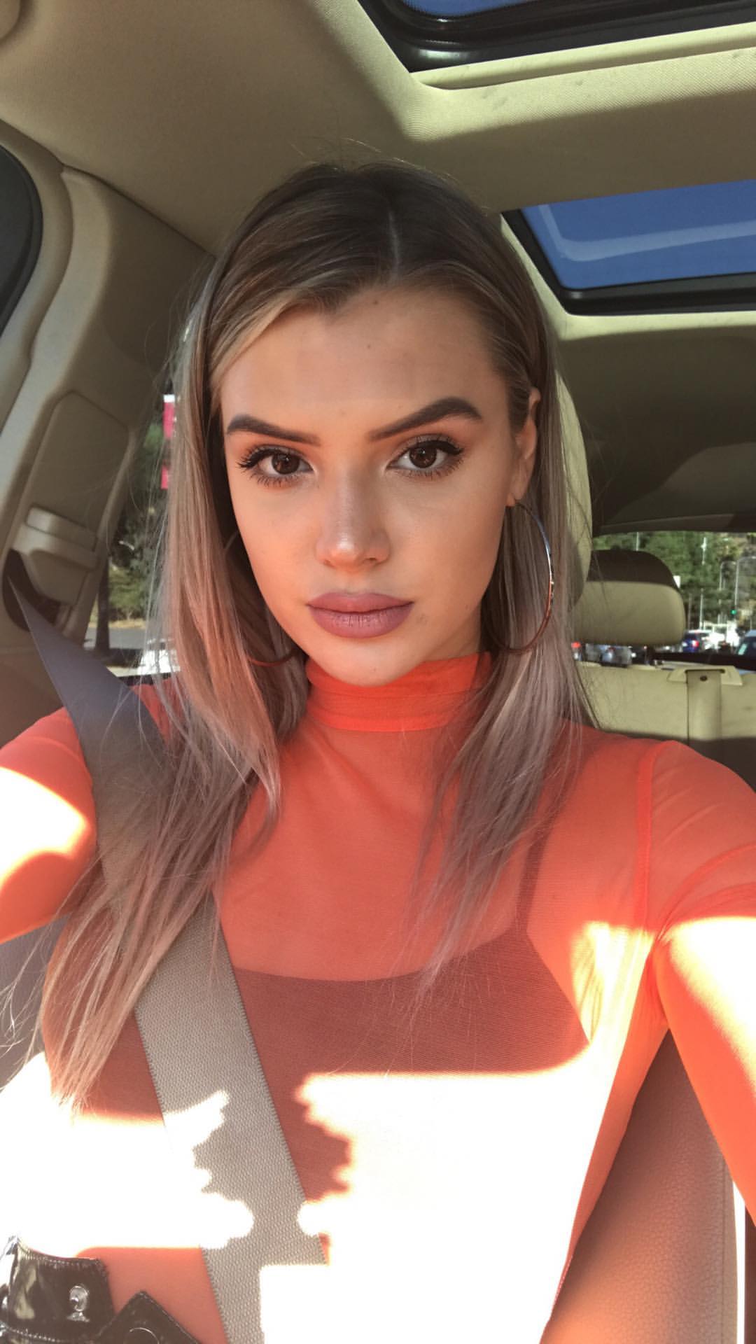 Alissa Violet Selfie