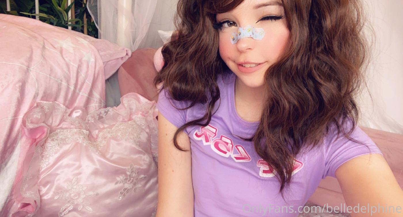 Belle Delphine Nose Band-aid Leaked Onlyfans Set - Influencers GoneWild