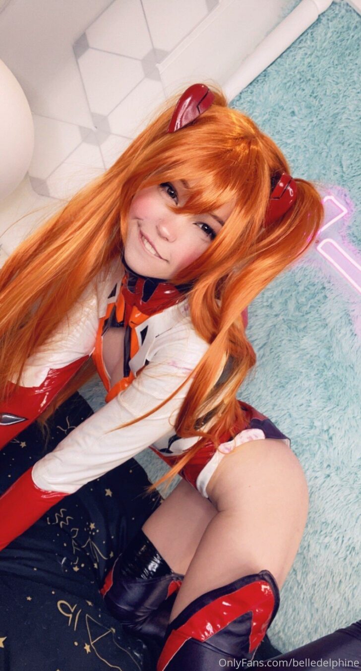 Belle Delphine Nude Asuka Langley Cos