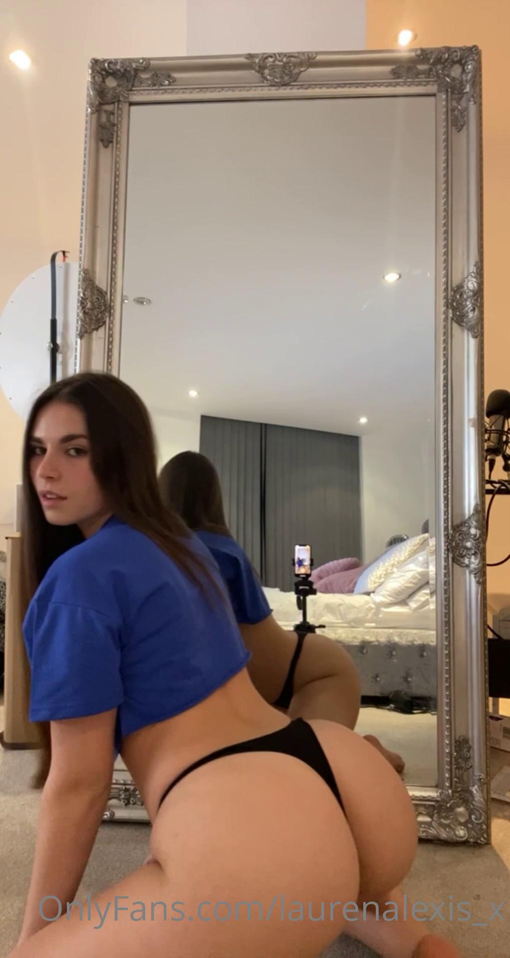 Lauren Alexis Nude Mirror Twerking Onlyfans Video Leaked Influencers