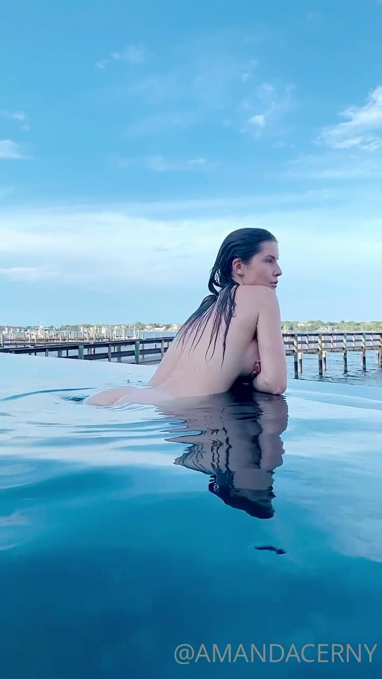 Amanda Cerny Nude Swim $100 PPV Onlyfans Video - Influencers GoneWild