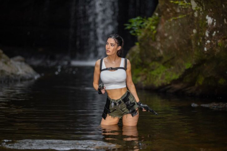 Erin Olash Lara Croft Cosplay Patreon Set Leaked - Influencers Gonewild