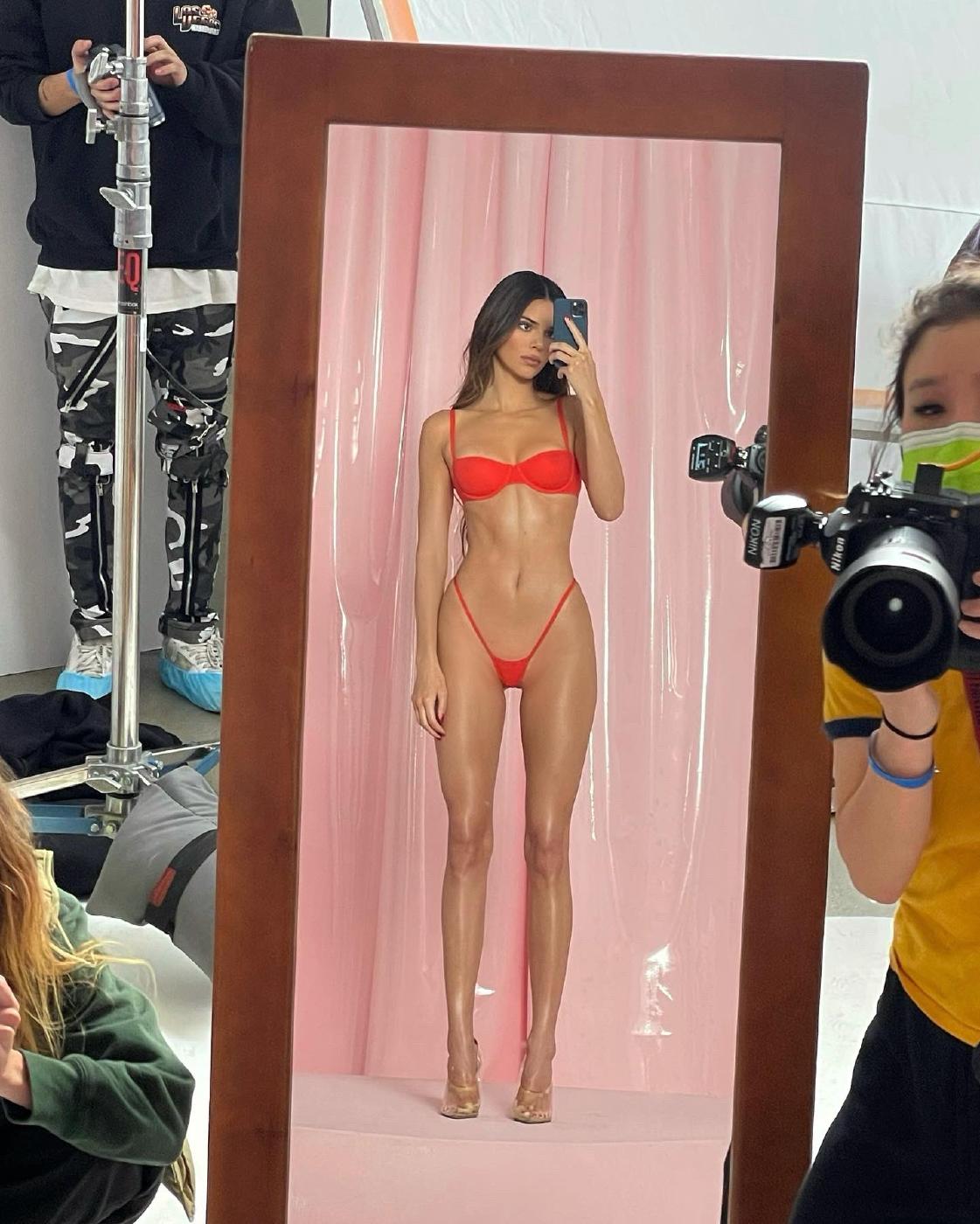 Kendall Jenner Skims Thong Photoshoot Leaked - Influencers GoneWild