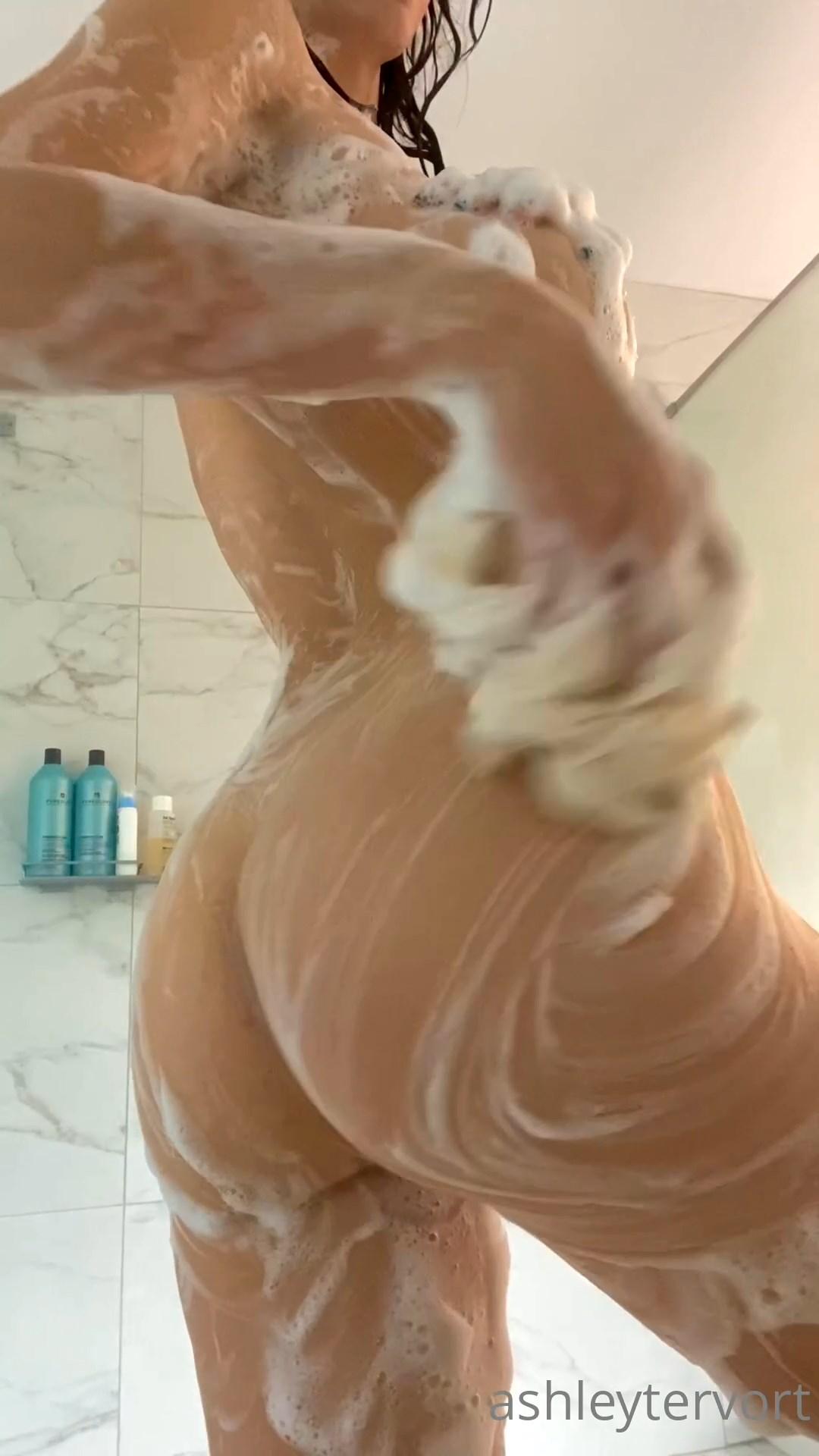 Ashley Tervort Nude Shower Video Leaked