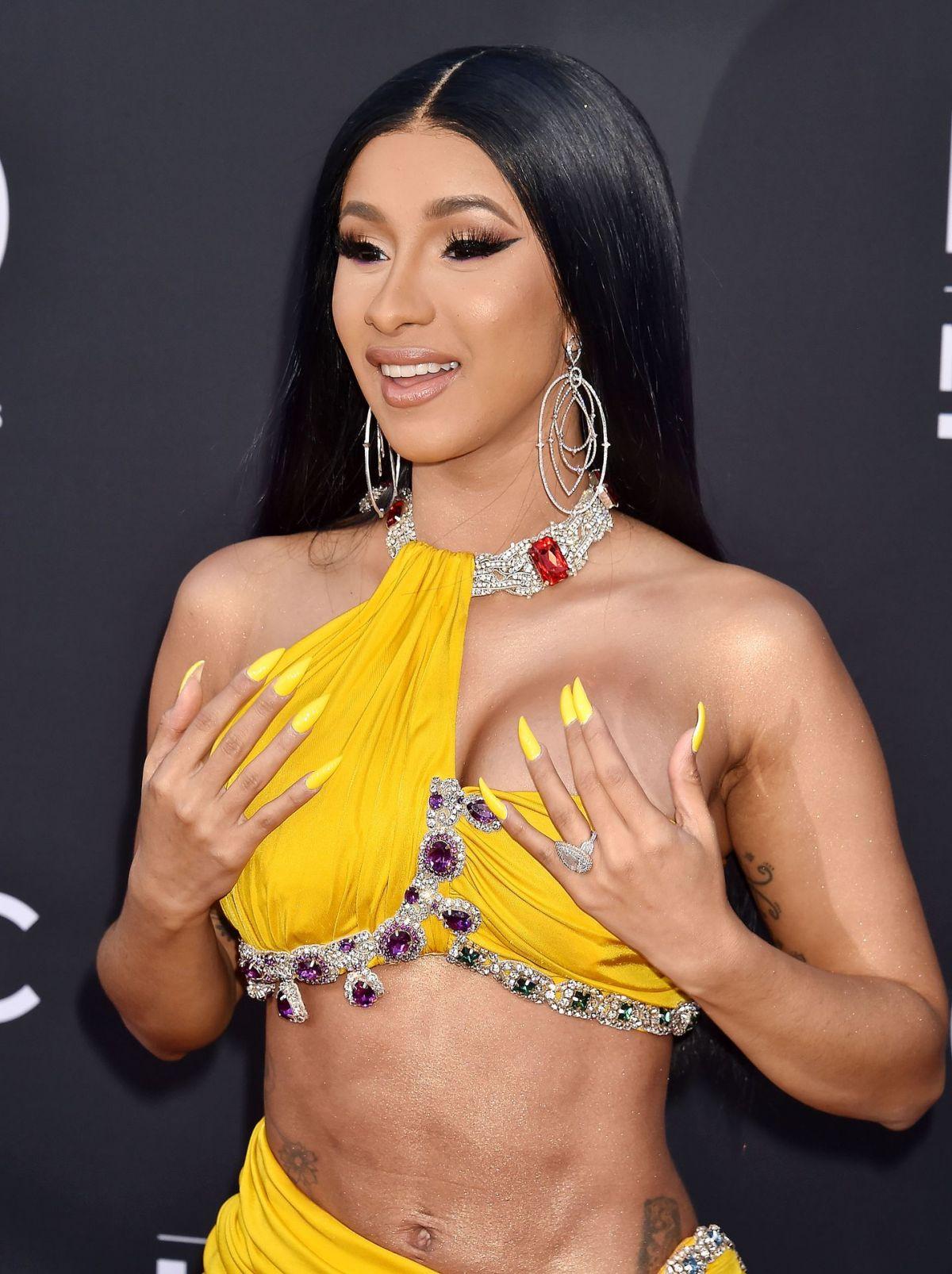 Cardi B Nude Red Carpet Pussy Slip Set Leaked - Influencers GoneWild