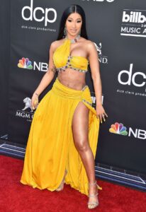 Cardi B Nude Red Carpet Pussy Slip Set Leaked - Influencers Gonewild