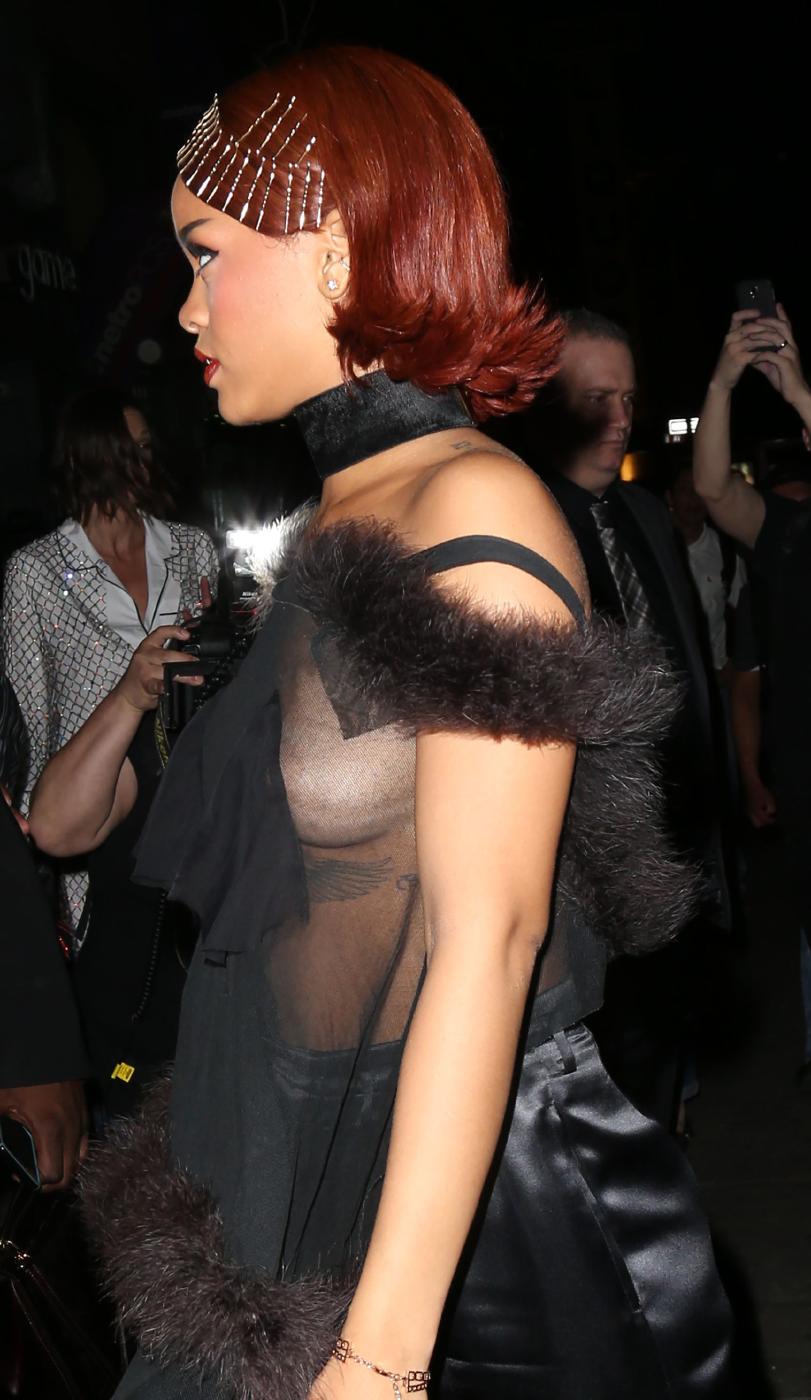 Rihanna Candid See-Through Nipple Slip Photos Leaked - Influencers GoneWild