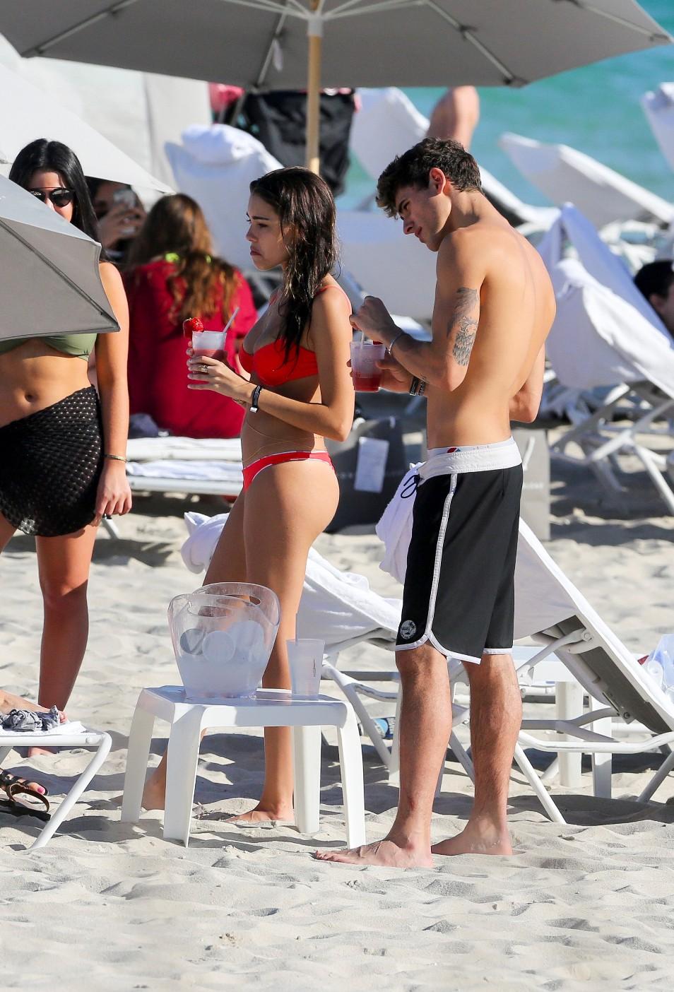 Madison Beer Sexy Thong Bikini Beach Set Leaked - Influencers GoneWild