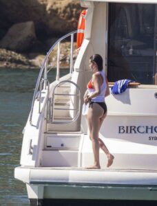 Selena Gomez Thong Bikini Boat Set Leaked - Influencers Gonewild