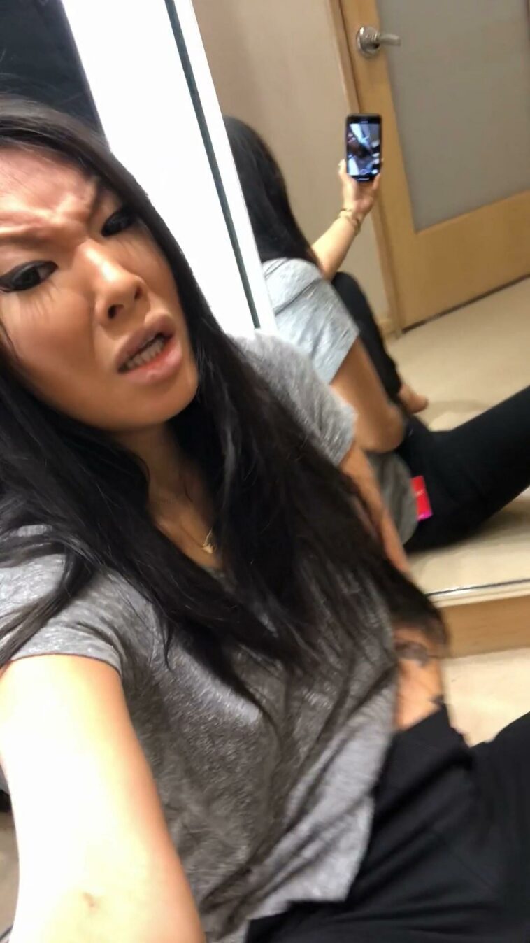 Asa Akira Dressing Room Masturbation Onlyfans Video Leaked