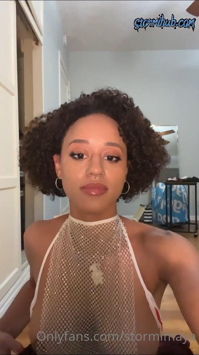 Stormi Maya Nude Mesh Top Onlyfans Video Leaked - Influencers GoneWild