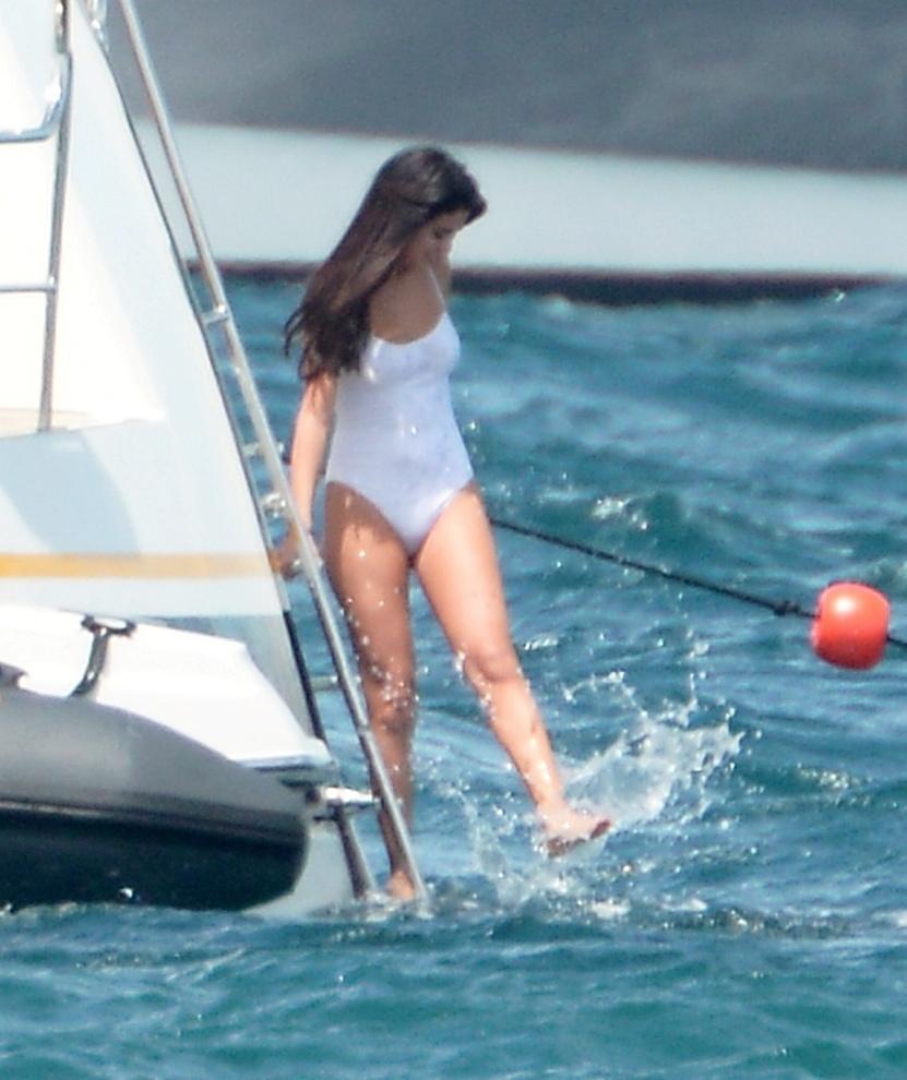 Selena Gomez See-Through One-Piece Set Leaked - Influencers GoneWild