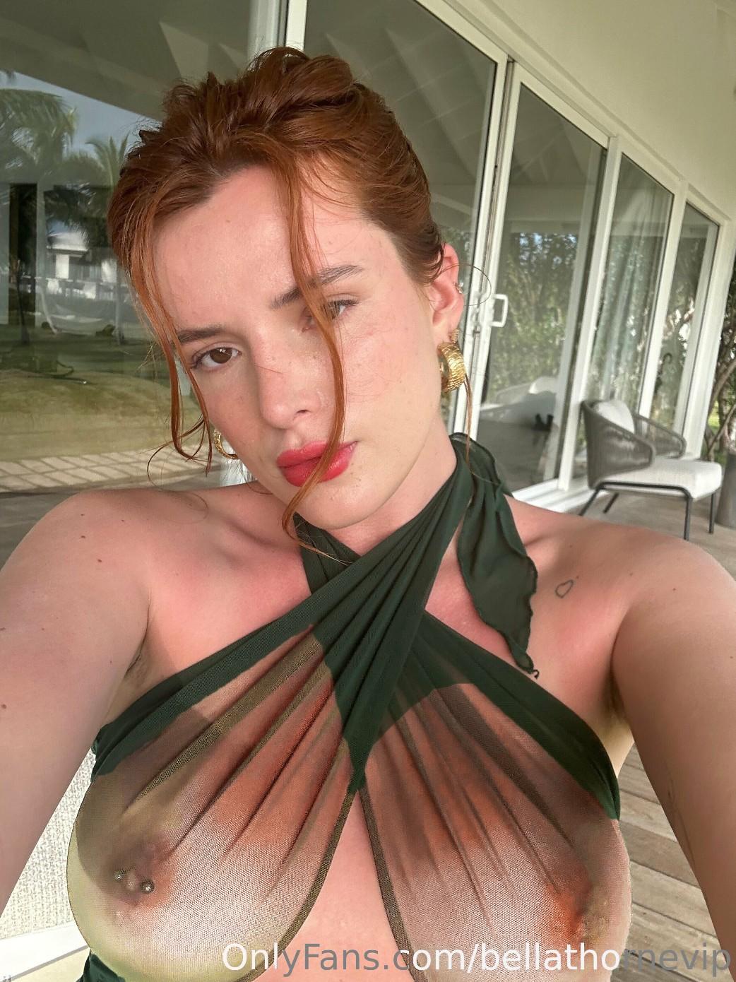 Bella Thorne Nude Pierced Nipples Dress Onlyfans Set Leaked