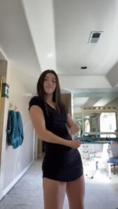 Charli D'Amelio See-Through Mini Dress Dance Video Leaked - Influencers