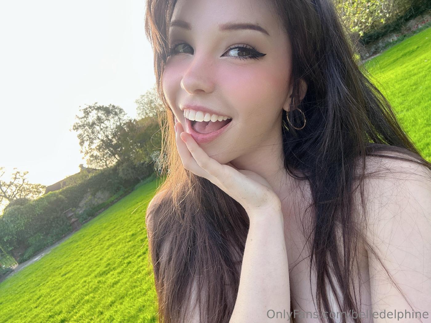 Belle Delphine Naked In The Garden Onlyfans Set Leaked - Influencers