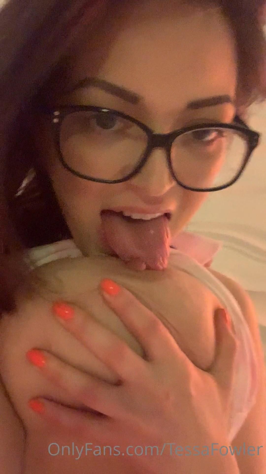 Tessa Fowler Nude Titty Lick OnlyFans Video Leaked - Influencers GoneWild