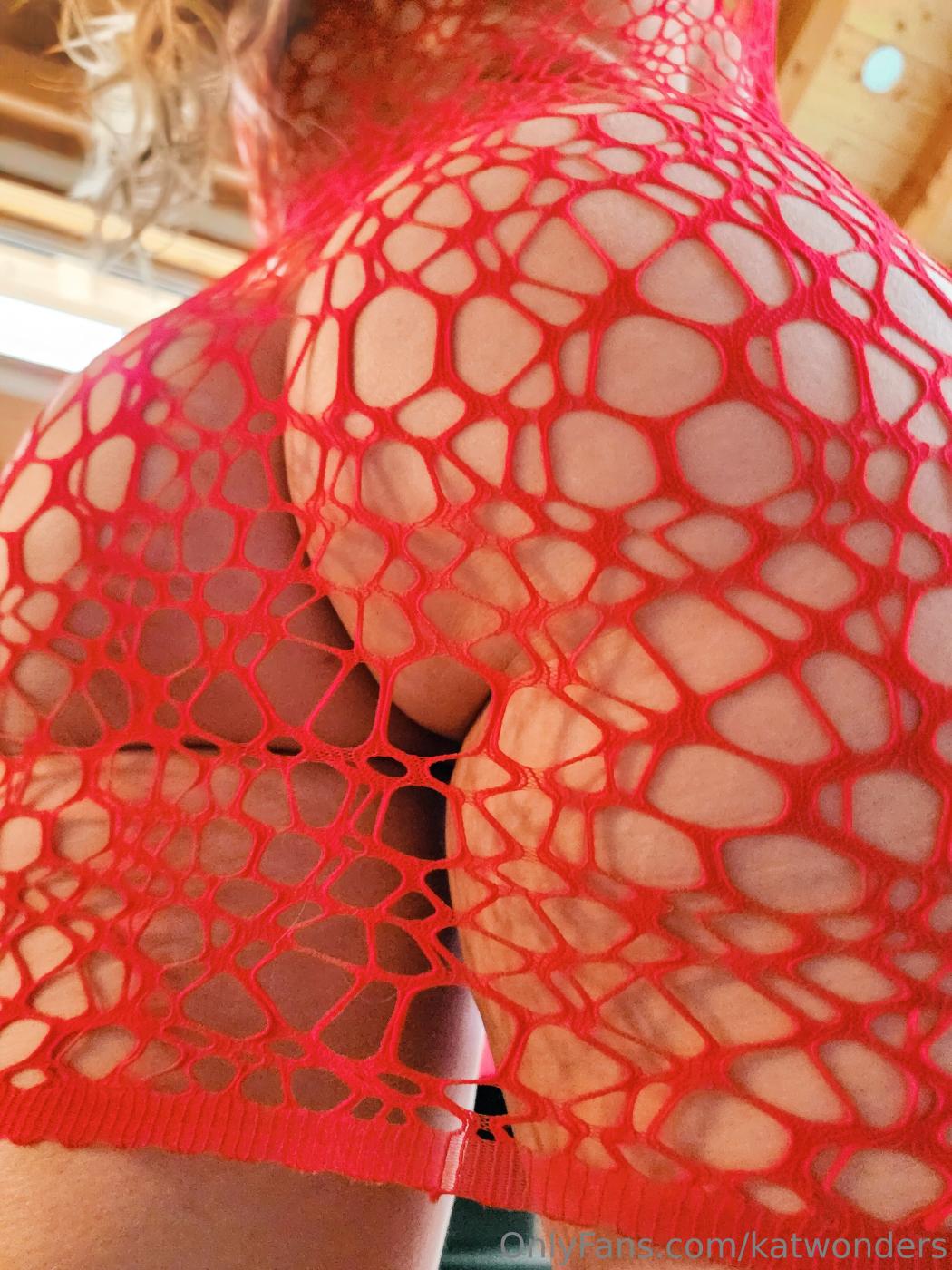 Kat Wonders Nude Red Fishnet Bodysuit Onlyfans Set Leaked - Influencers  GoneWild
