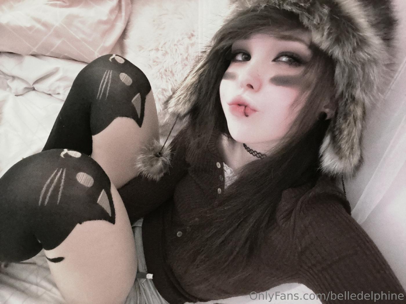 Belle Delphine Sexy Emo Raccoon Onlyfans Set Leaked - Influencers GoneWild