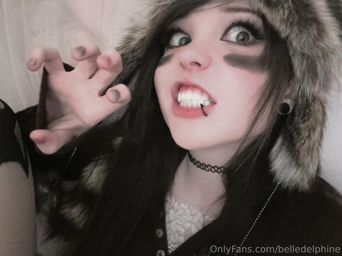 Belle Delphine Sexy Emo Raccoon Onlyfans Set Leaked - Influencers GoneWild