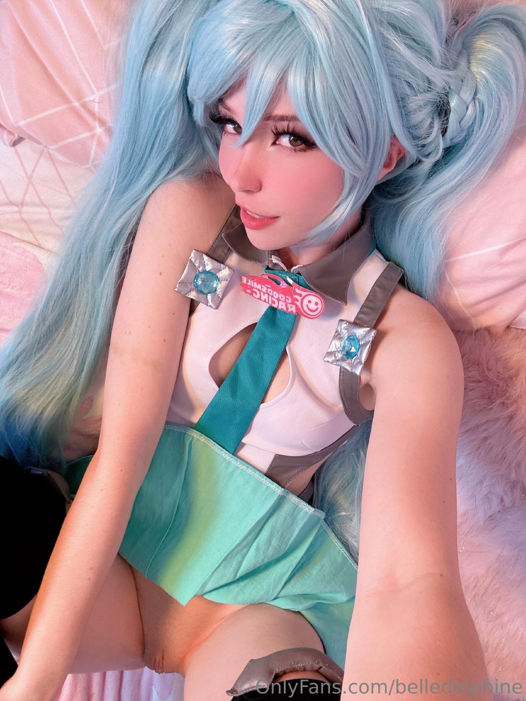 Belle Delphine Nude Miku Cosplay Onlyfans Set Leaked - Influencers GoneWild