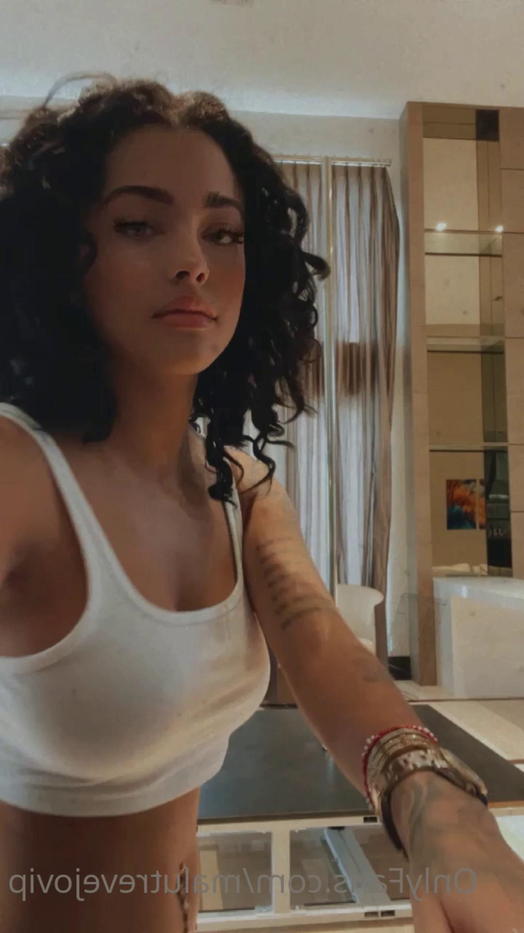 Malu Trevejo G-String Stripper Pole Dancing Onlyfans Video Leaked - Influencers GoneWild