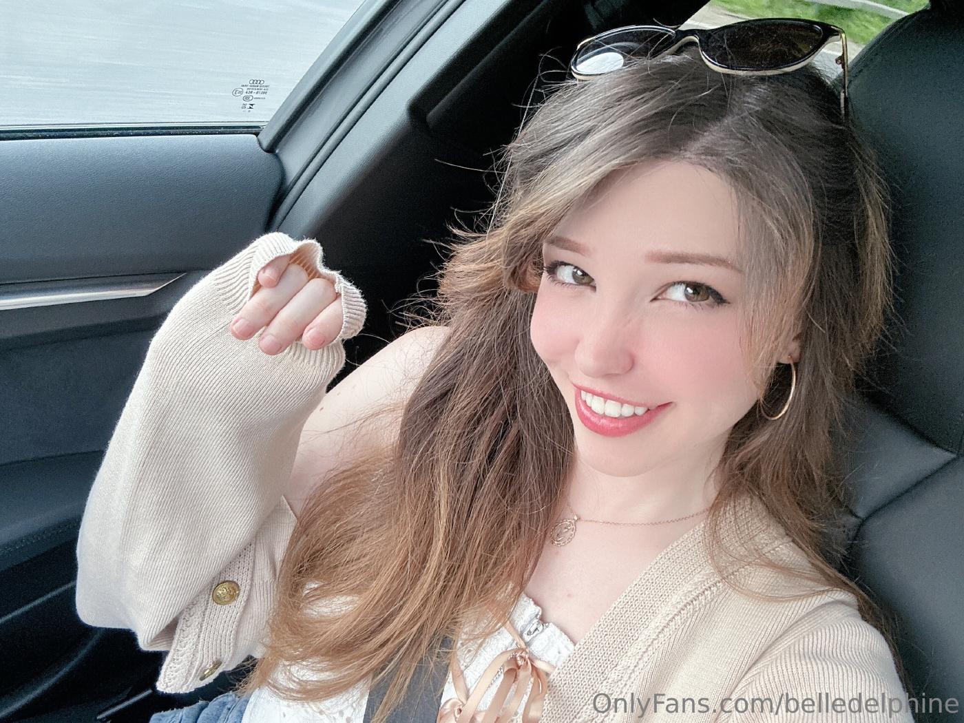 Belle Delphine Casual Car Selfies Onlyfans Set Leaked - Influencers GoneWild