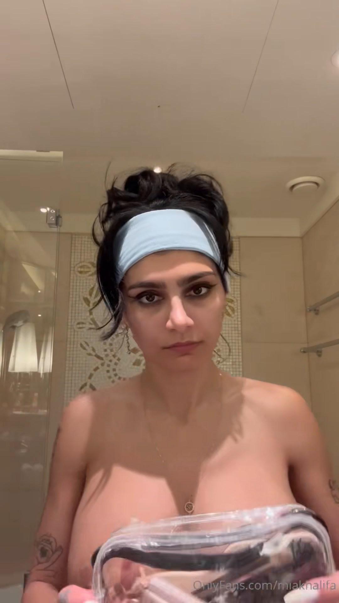 Mia Khalifa Nude Bathroom Prep OnlyFans Video Leaked - Influencers GoneWild